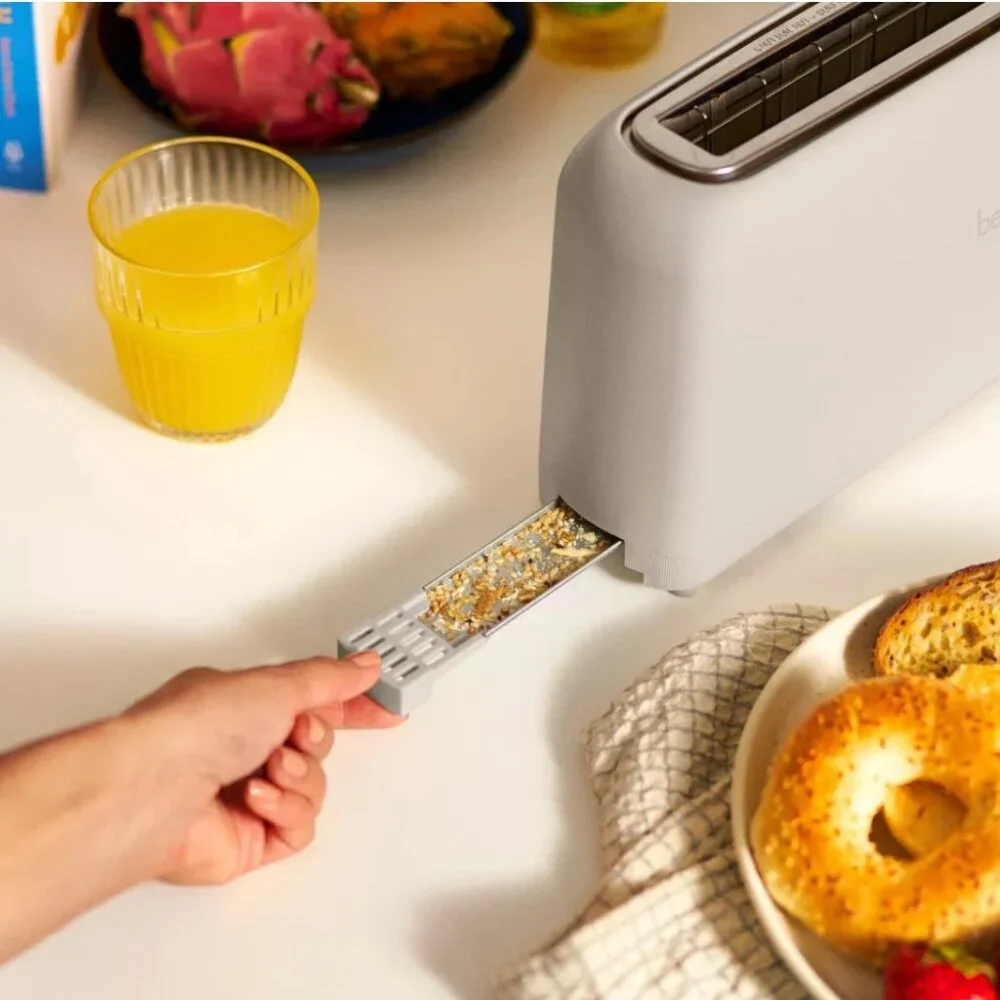 bella 2-Slice Slim Toaster Oatmilk